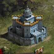 Замок 14 уровня
