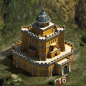 Замок 16 уровня